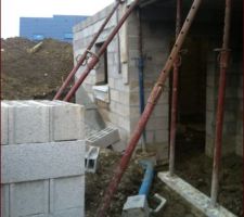 Appui de fenetre sous sol