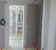 Préparation pour le chauffage au sol