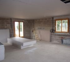 Début du plafond