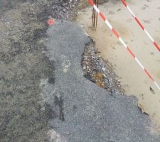 Borne de rep&egrave;re pour foncations garage.... A&iuml;e !!!