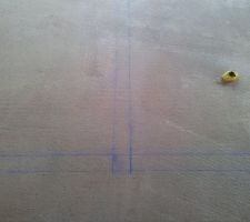 Début traçage des cloisons