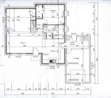 La dernière mise à jour du plan de maison.