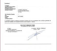 Bon de commande cuisine 5