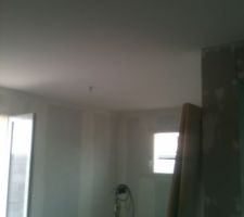 Peinture plafond fini et sous couche mur!