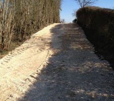 Chemin d'accès terminé