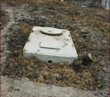 Fosse septique installée