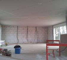 Plafond sejour terminé le 2ème jour