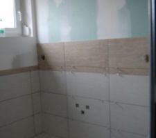 Emplacement meuble double vasques