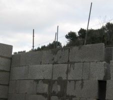 Ferraillage de la partie a 3m60 de haut