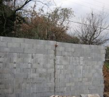 Redans de 20 cm sans chainage ( ligne mouill&eacute;e), est ce correct ?