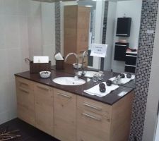 Carrelage salle de bain suite parentale