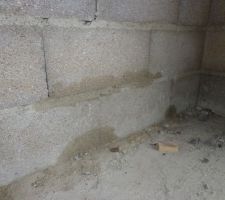 Il y a comme un probl&egrave;me d'infiltration d'eau ....