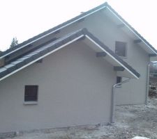 Enduit de fa&ccedil;ade gris souris G30