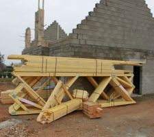 Charpente livrée