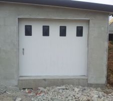 La porte du garage
