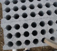 Parpaing vide sanitaire