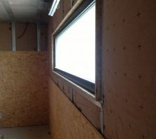 Réalisation des embrasure de fenêtres en OSB