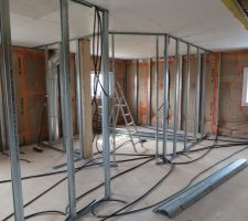 Cloison des chambres des loulous