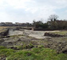 D&eacute;but des fouilles arch&eacute;ologiques