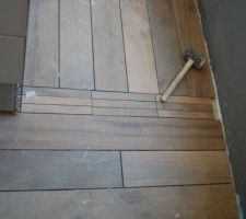 entrée vers la douche