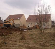 Rebouchage du trou de la fosse septique