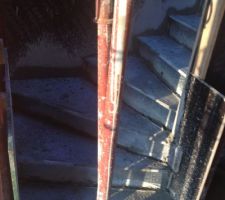 L'escalier pour monter &agrave; l'&eacute;tage!