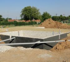 Vue de l'entr&eacute;e du garage