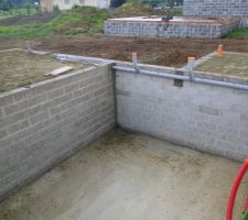 Les linteaux sont coul&eacute;s