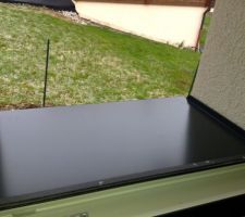Tablette alu pour le rebord fenêtre