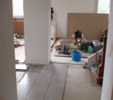 Vu du couloir de l'entr&eacute;e