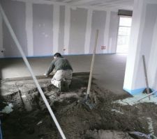 Chape pour carrelage