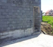 Notre futur entr&eacute;e qui sera une porte coulissante