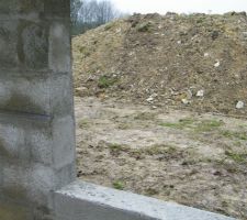 Les butes de motocross, ca plombe le paysage.