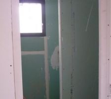 Salle d'eau RDC (cloison douche)