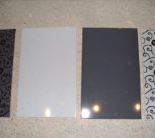 Le carelage de la douche a l'italienne