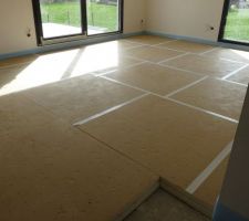 Isolant sol presque fini