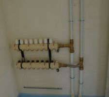 Collecteur chauffage au sol  RDC