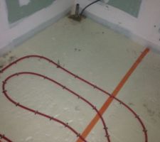 Chauffage au sol Salle de bain