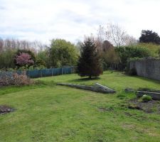 Notre terrain qui fait 688 m2