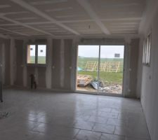 Carrelage salle &agrave; manger/Cuisine