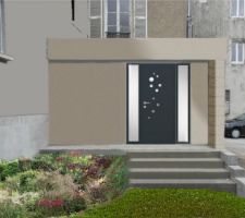 Simulation porte d'entrée