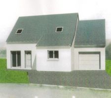 Voici le projet de la maison.
Hâte de la voir en vrai.