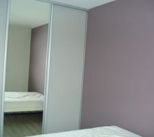 Placard de notre chambre