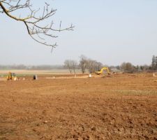 Notre terrain vue du sud