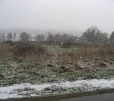 Le terrain sous la neige