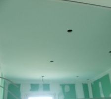 Plafond salle de bain