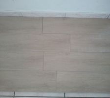 Carrelage imitation parquet