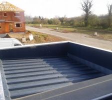 Vue de la chambre de mon fiston