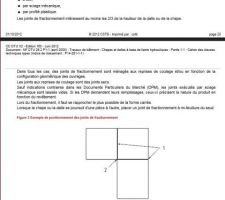 Extrait du DTU