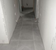 Carrelage couloir